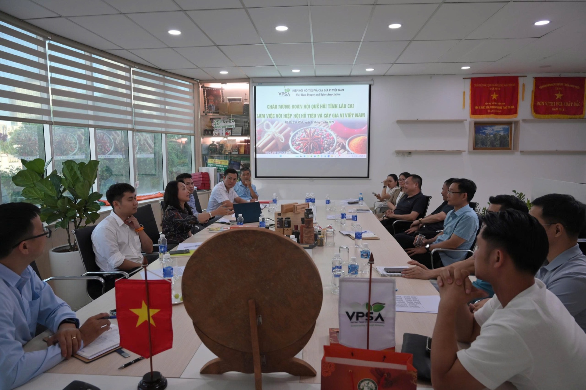 Working session between the Association and the Vietnam Pepper and Spice Association (VPSA)
